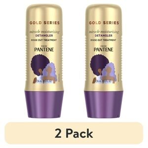 Pantene Gold Series Detangler Treatment for Curly/Coily Hair 2X